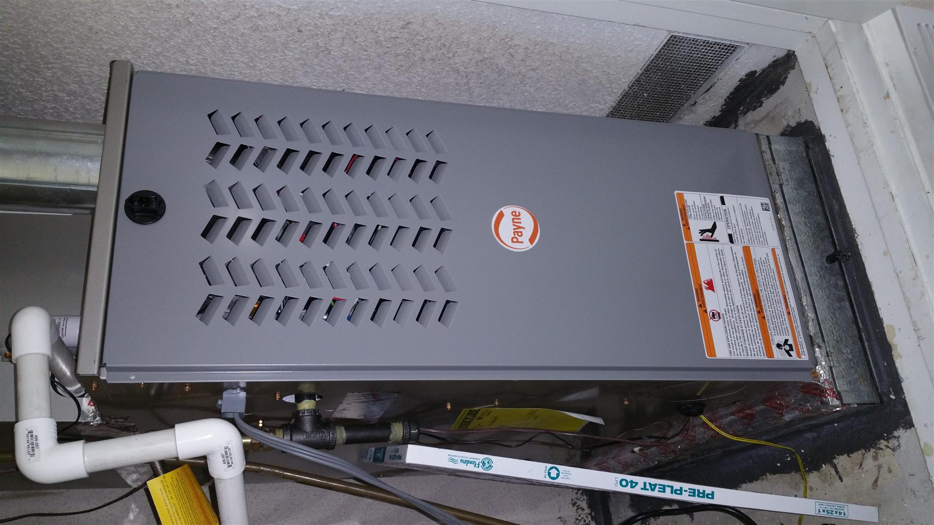 Exterior HVAC Installation